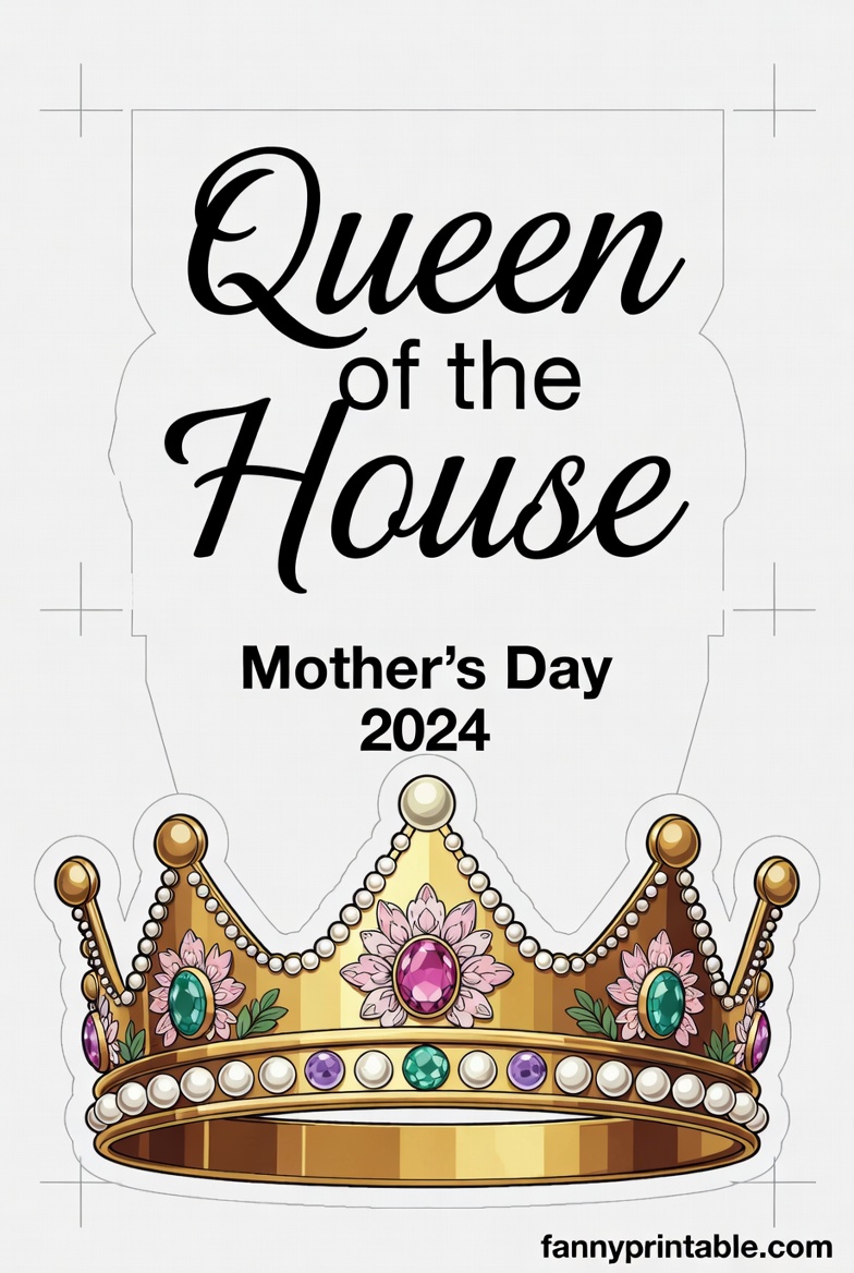 Mother's Day Crown Printable (3)