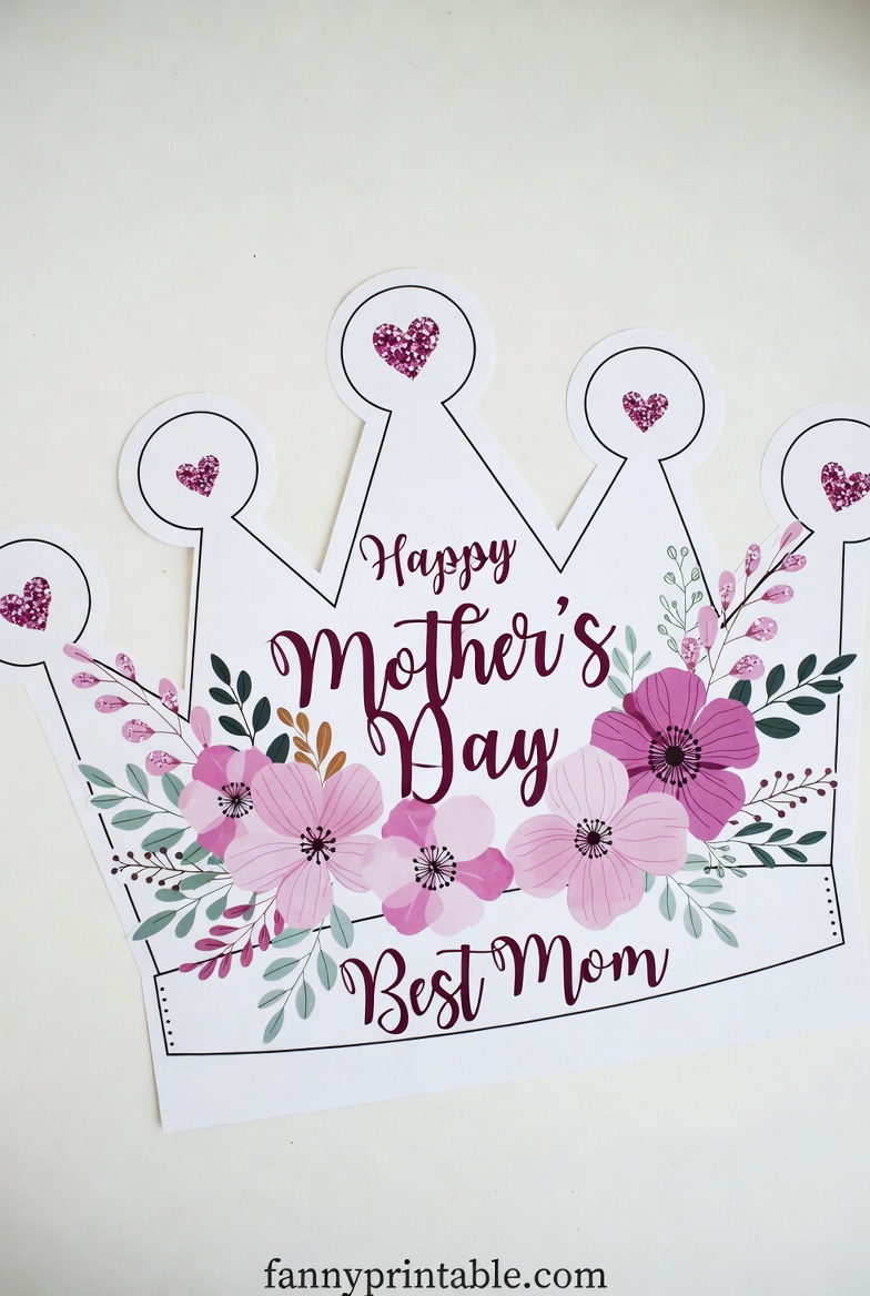 Mother's Day Crown Printable (4)
