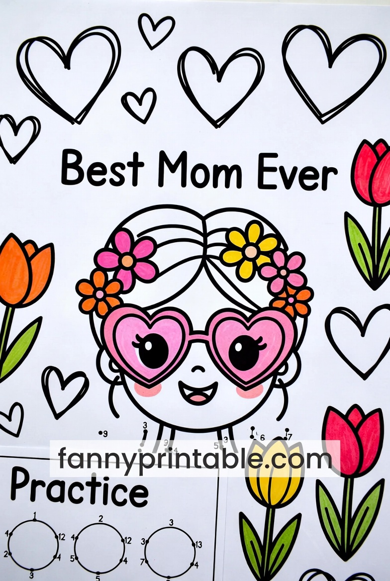 Mother's Day Dot Marker Printable (4)