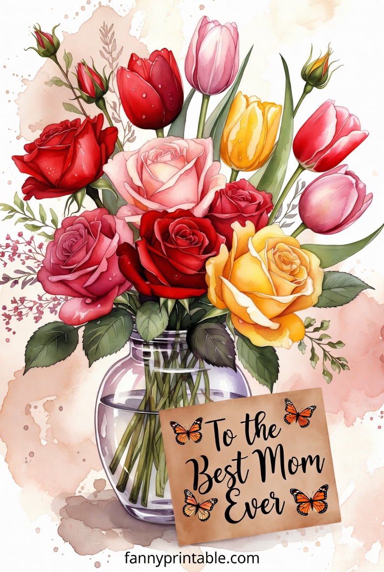 Mother's Day Drawings - Fanny Printable (3)