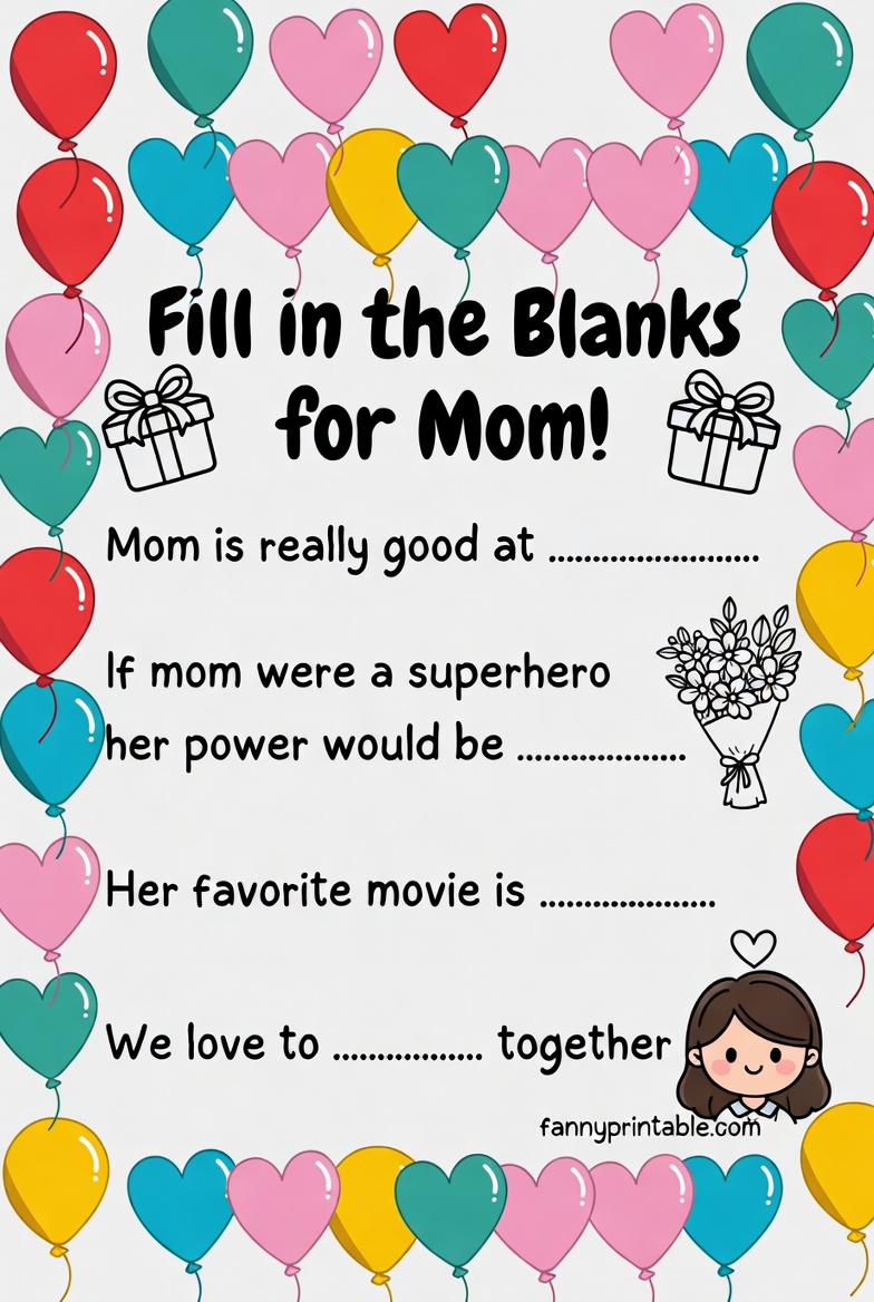 Mother's Day Fill In The Blank Printable (3)