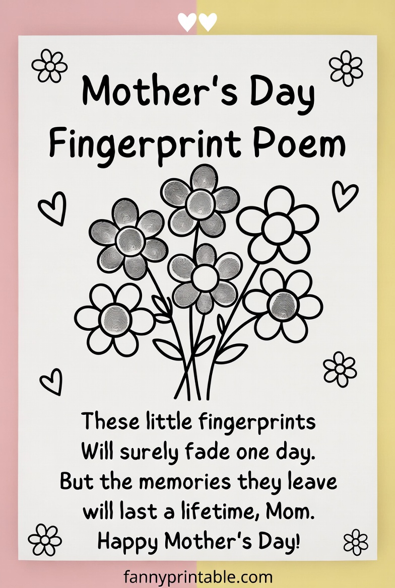 Mother's Day Fingerprint Poem Printable (1)
