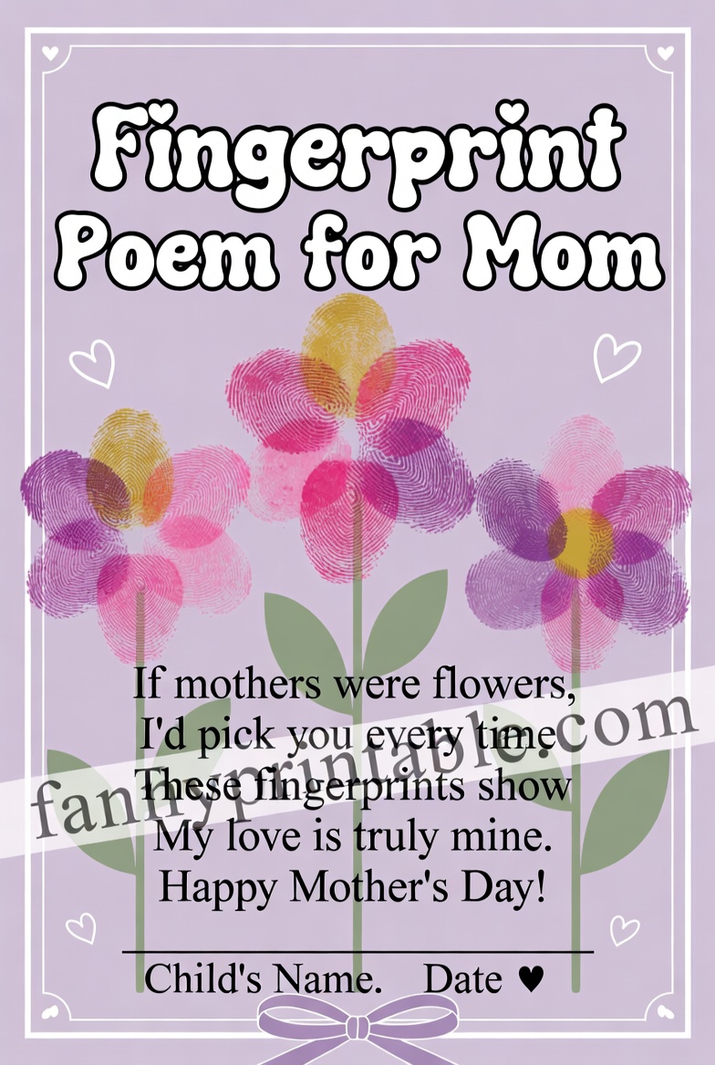 Mother's Day Fingerprint Poem Printable (3)