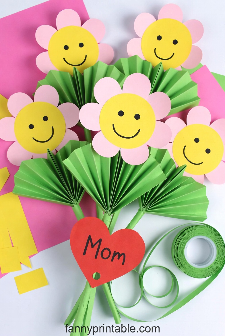 Mother's Day Flower Craft - Fanny Printable (3)