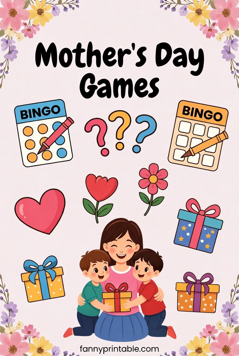 Mother's Day Games - Fanny Printable (1)