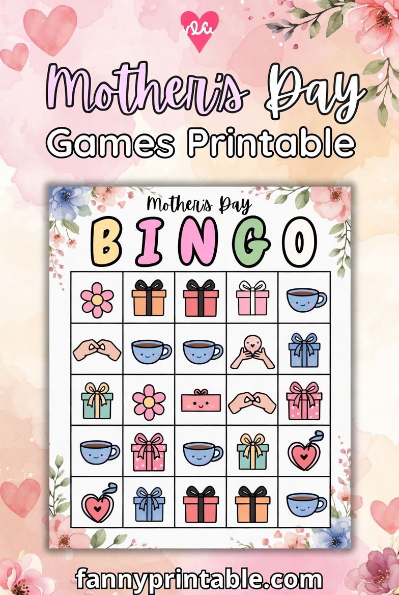 Mother's Day Games Printable (1)
