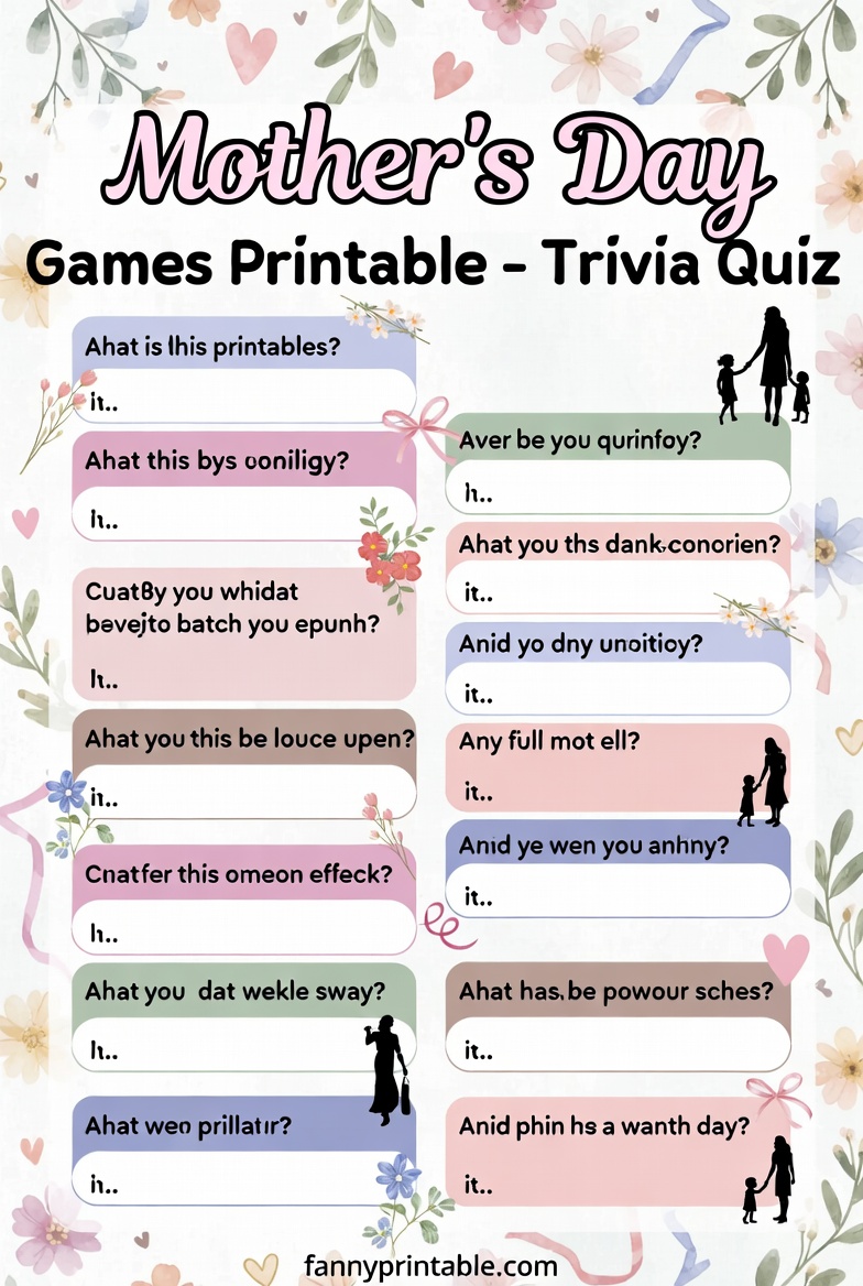 Mother's Day Games Printable (3)