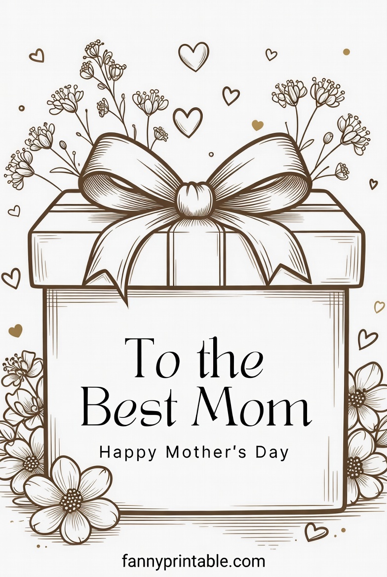 Mother's Day Gift - Fanny Printable (3)