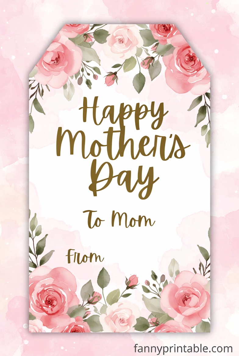 Mothers Day Gift Tags Printable 1 Mother's Day Gift Tags Printable (1)