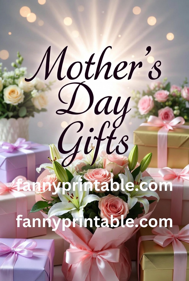 Mother's Day Gifts - Fanny Printable (2)