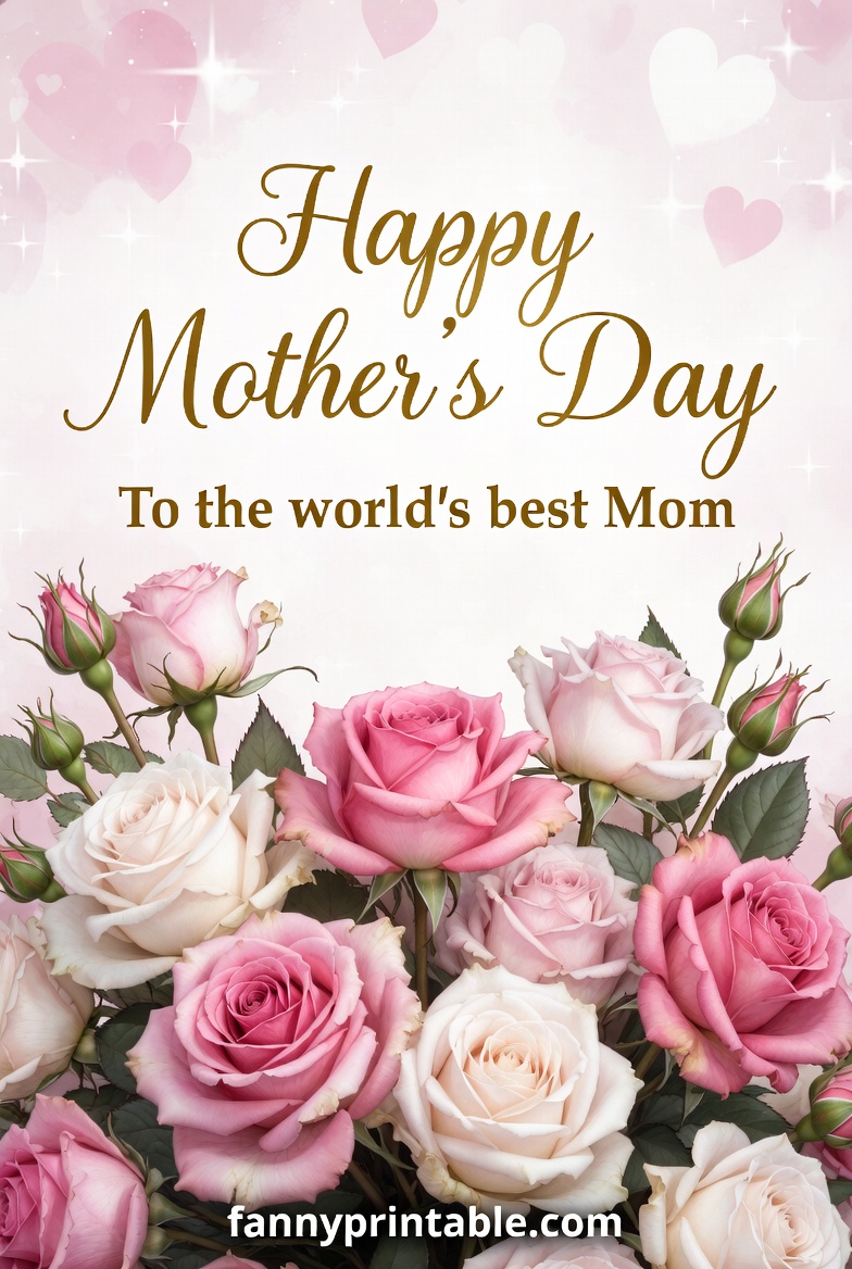 Mother's Day Greetings - Fanny Printable (1)