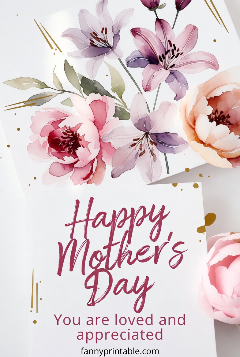 Mother's Day Greetings - Fanny Printable (2)