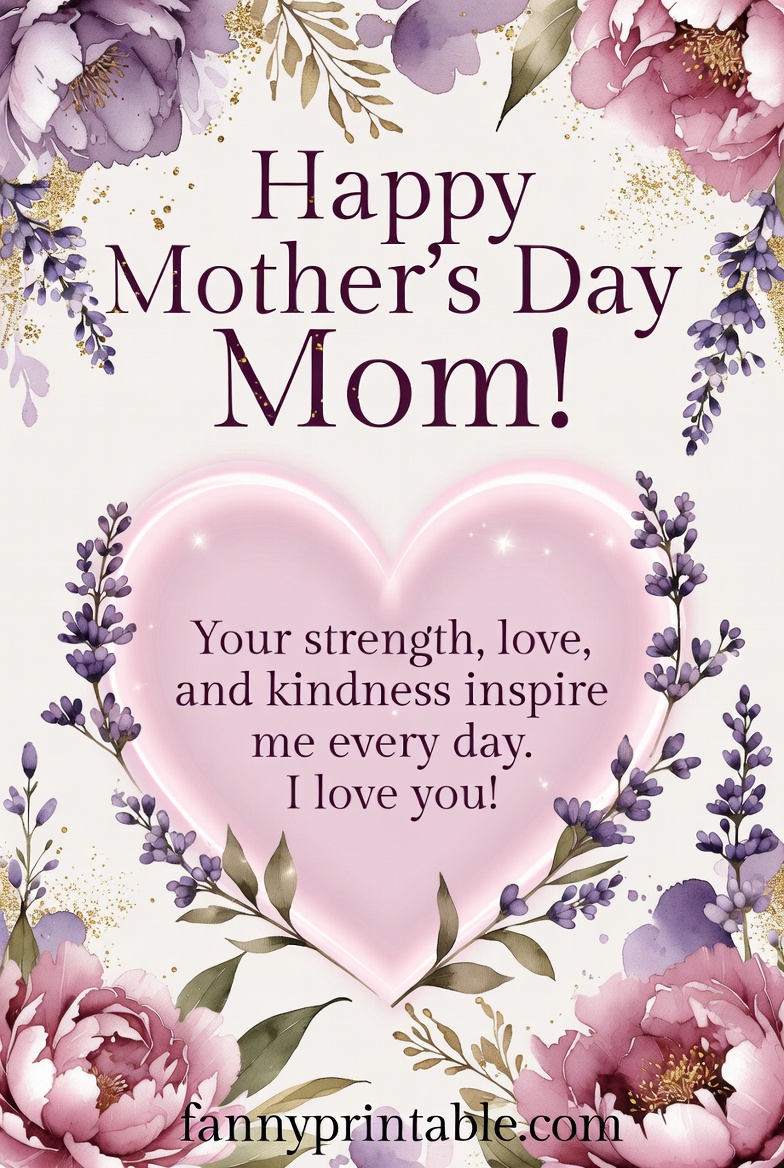 Mother's Day Greetings Messages - Fanny Printable (3)