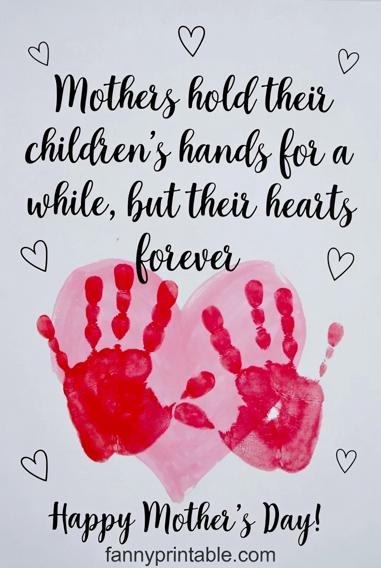 Mother's Day Handprint Craft Printable (1)