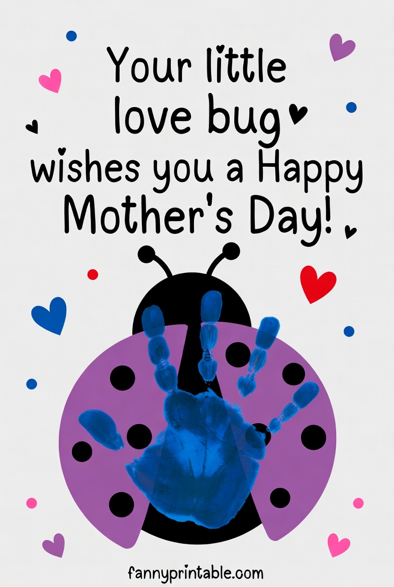 Mother's Day Handprint Craft Printable (3)