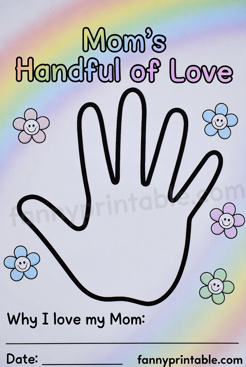 Mother's Day Handprint Free Printable (1)