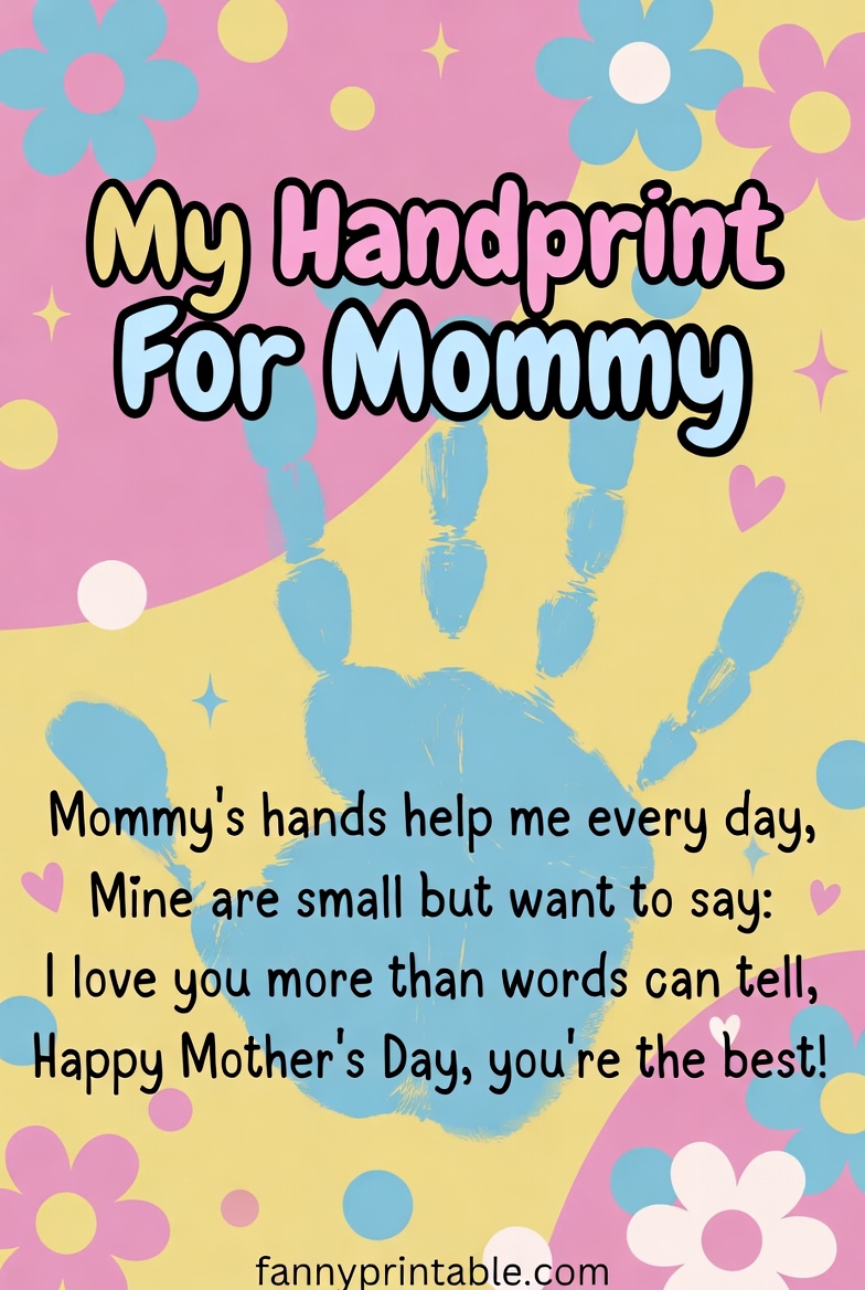 Mother's Day Handprint Poem Printable (2)