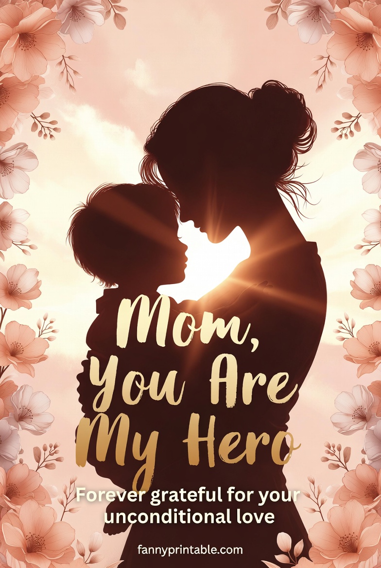 Mother's Day Message - Fanny Printable (2)