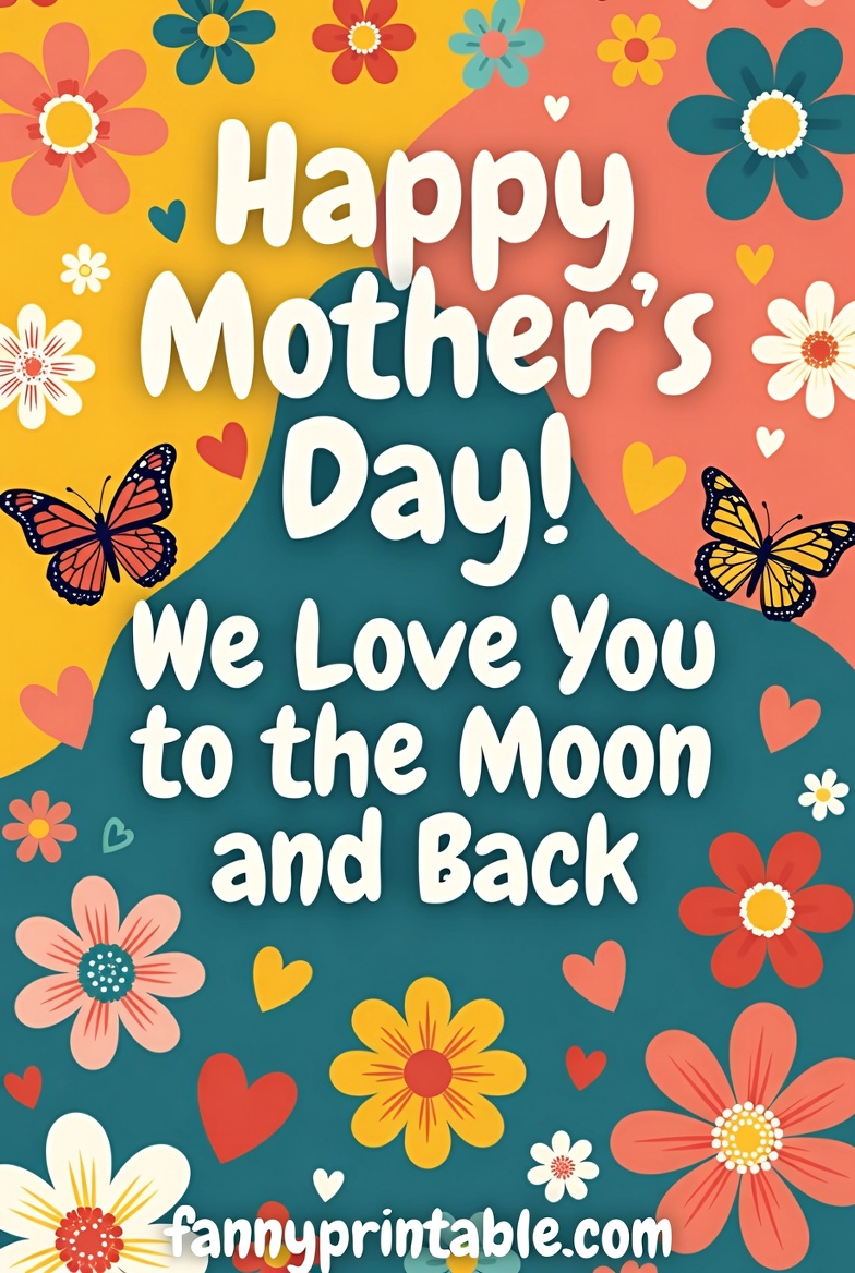 Mother's Day Message - Fanny Printable (3)