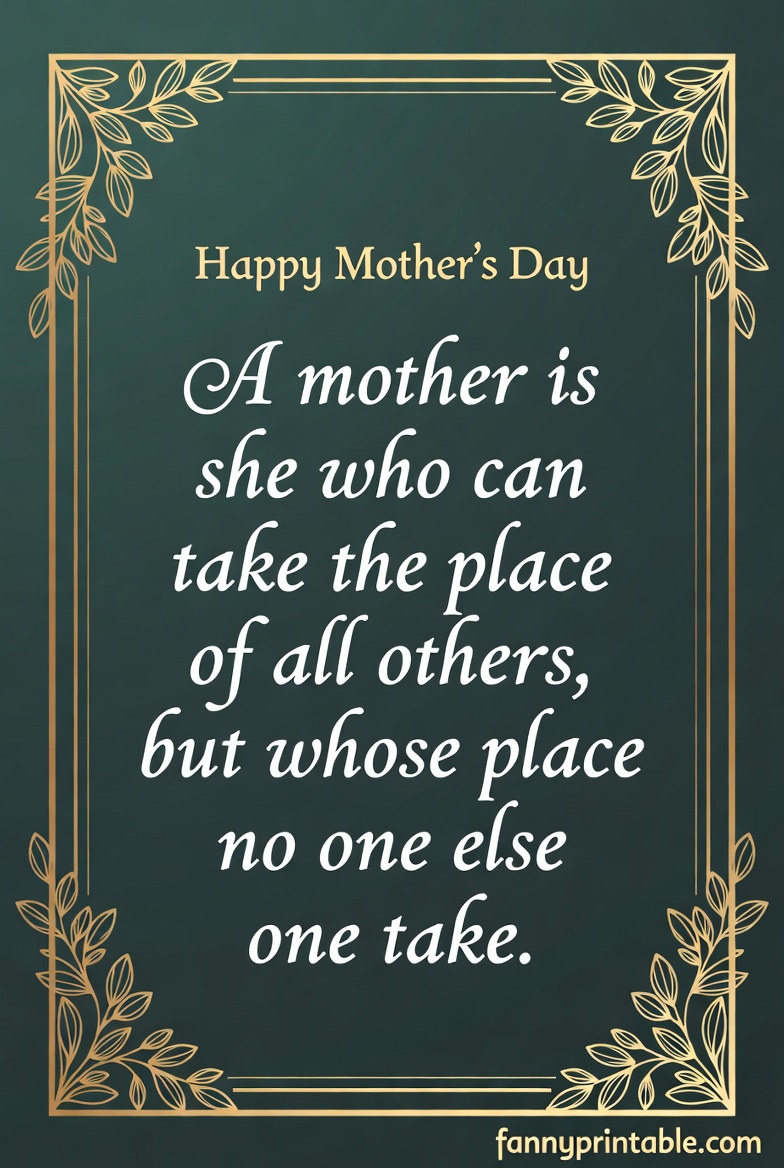 Mother's Day Messages - Fanny Printable (3)