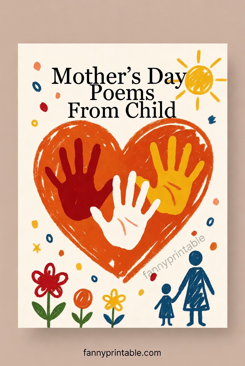 Mother's Day Poems From Child - Fanny Printable (4)