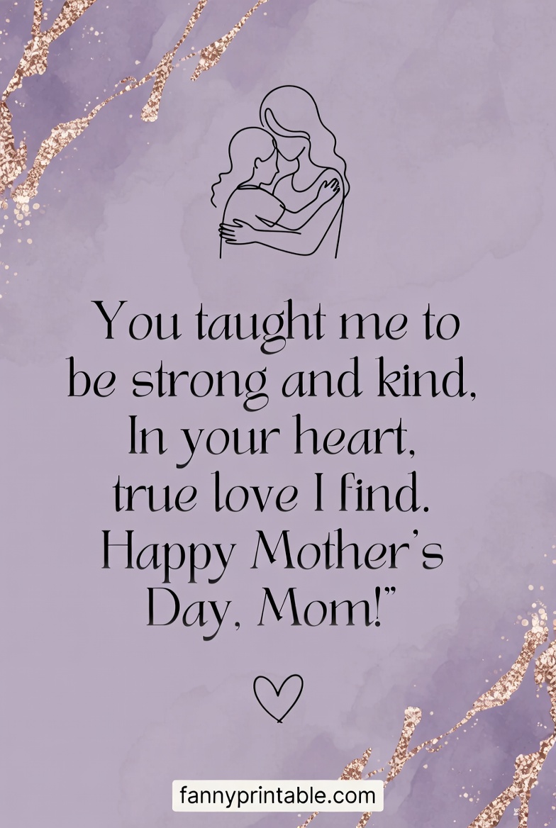 Mother's Day Poems Short - Fanny Printable (3)