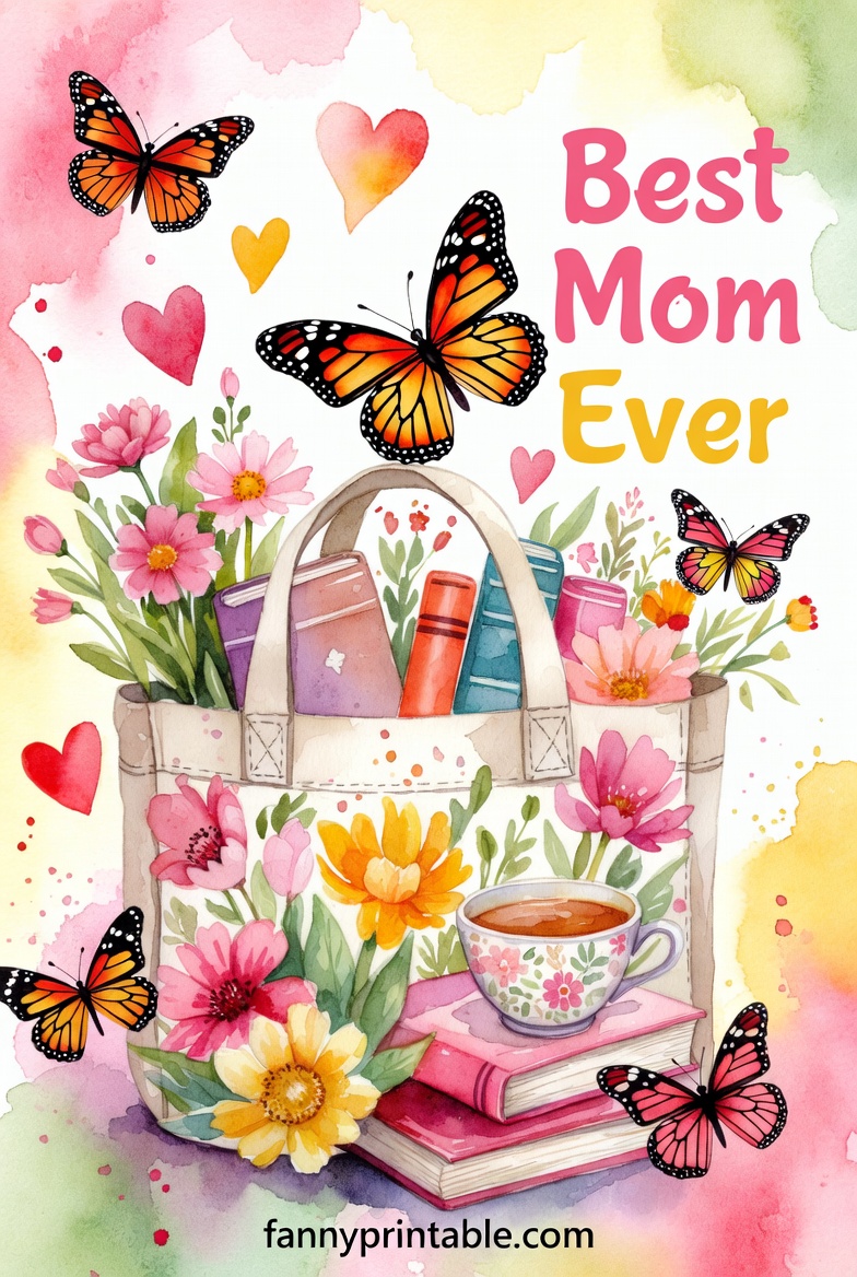 Mothers Day Presents Fanny Printable 1 Mother's Day Presents - Fanny Printable (1)
