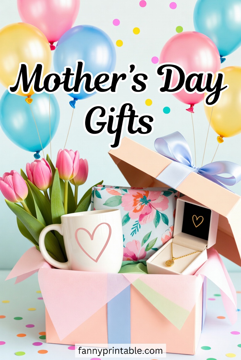 Mothers Day Presents Fanny Printable 2 Mother's Day Presents - Fanny Printable (2)