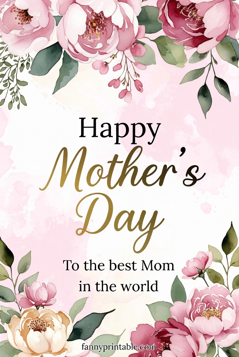 Mother's Day Printable Card Free (1)