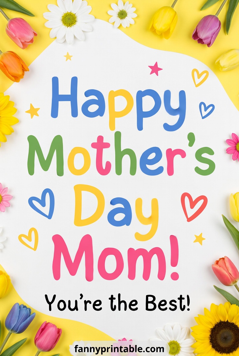 Mother's Day Printable Card Free (2)