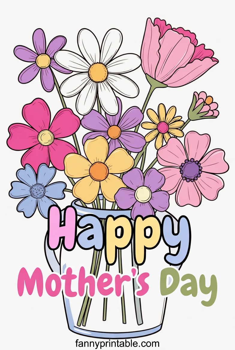 Mothers Day Printable Fanny Printable 2 Mother's Day Printable - Fanny Printable (2)