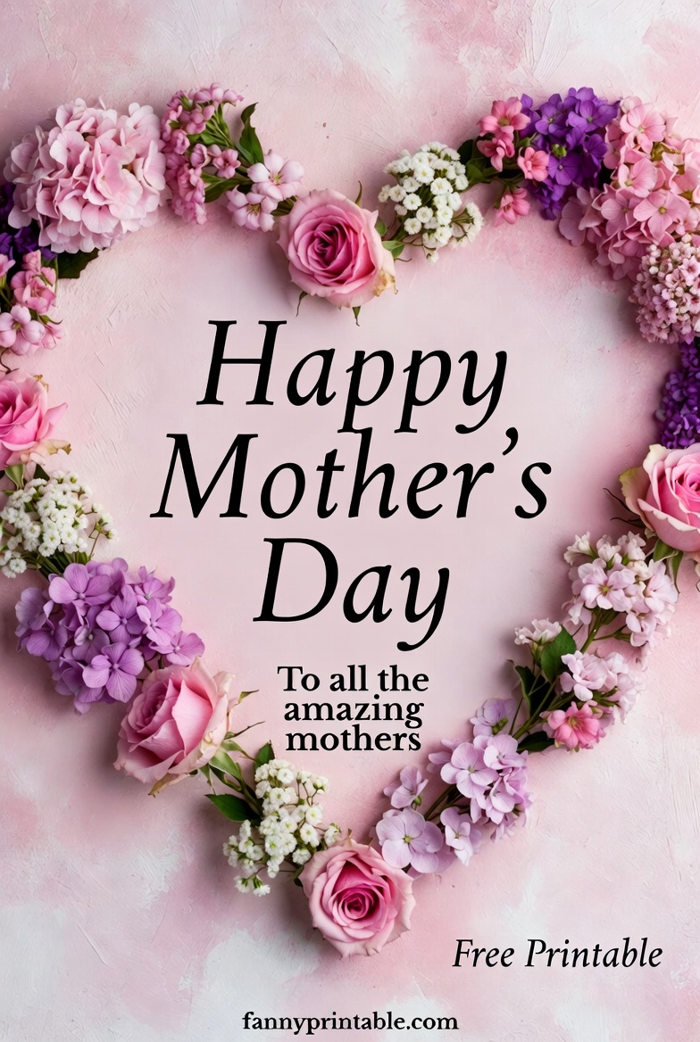 Mother's Day Printable Free - Fanny Printable (1)