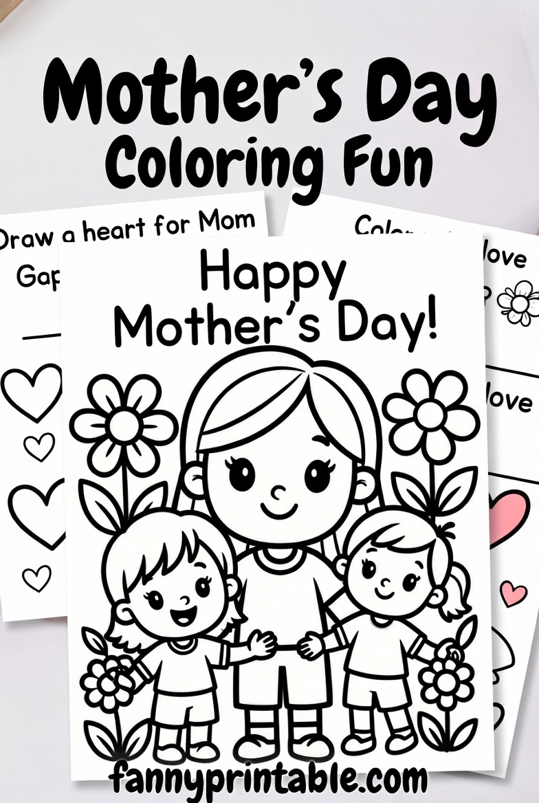 Mother's Day Printable Games (1)