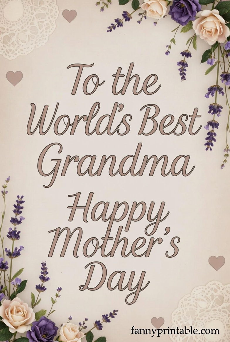 Mother's Day Printable Grandma (3)