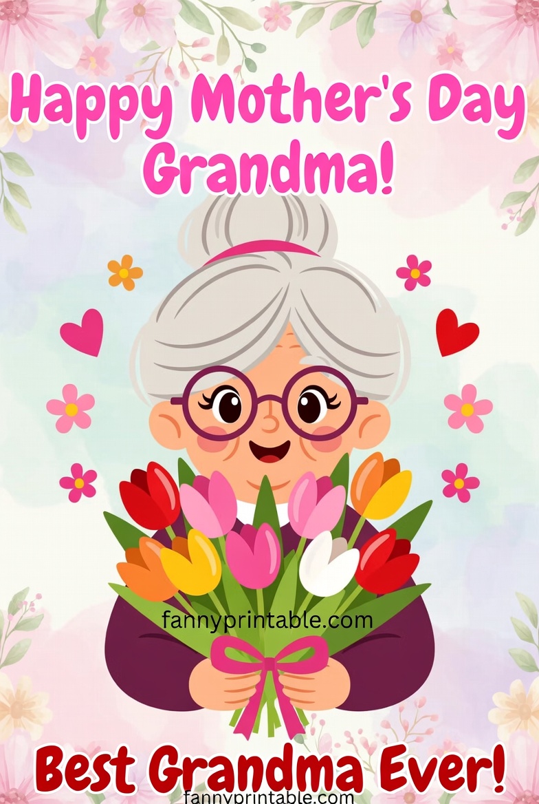 Mother's Day Printable Grandma (4)