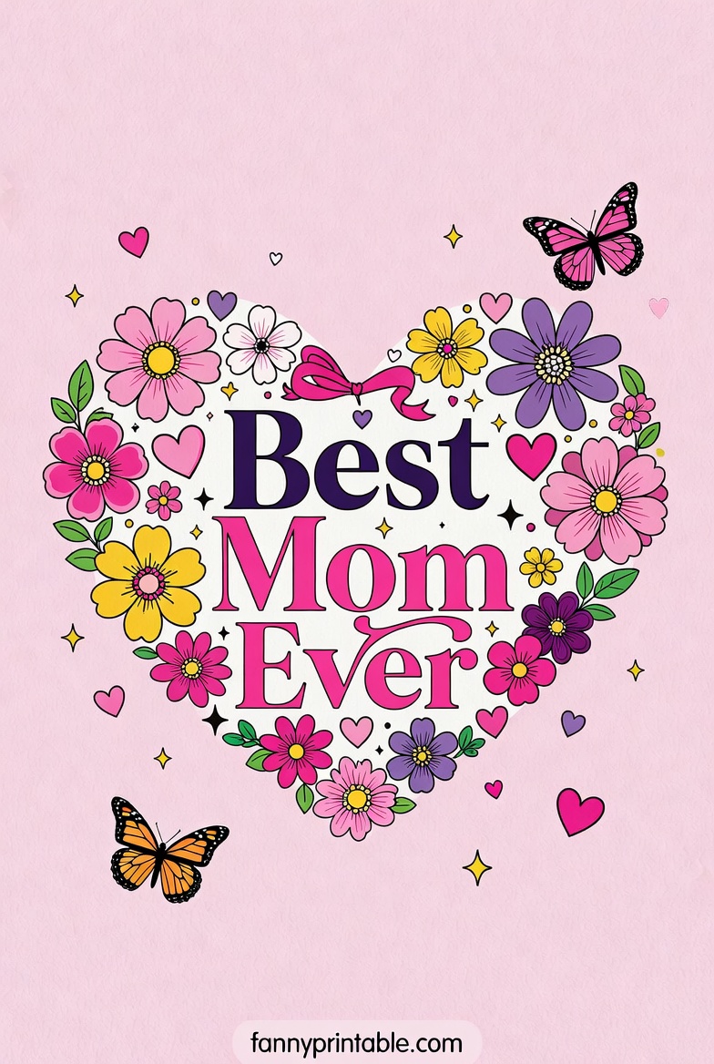 Mother's Day Printable Pages - Fanny Printable (1)