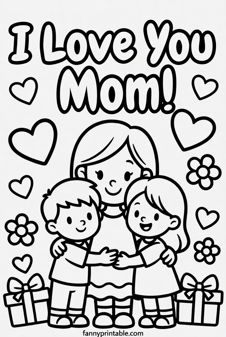 Mother's Day Printable Pages - Fanny Printable (3)