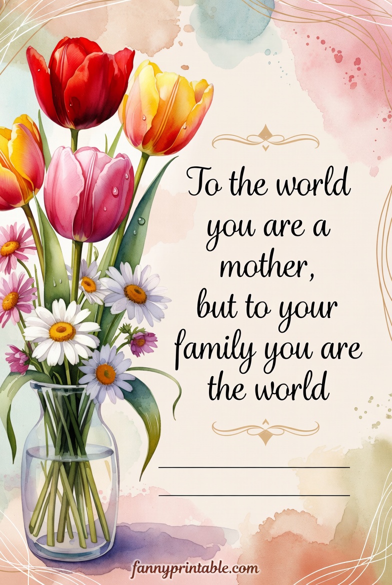 Mother's Day Printable Pages - Fanny Printable (4)