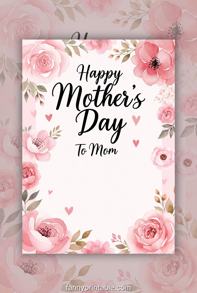 Mother's Day Printable Templates (1)
