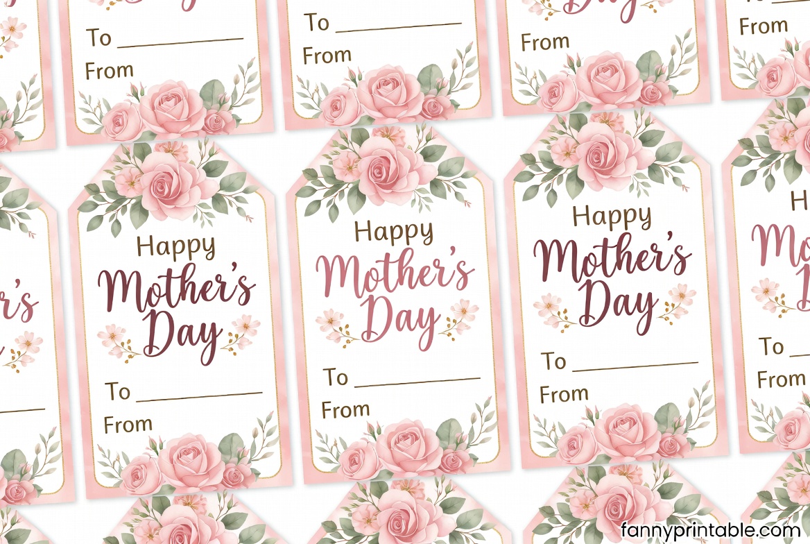 Mother's Day Printable Templates (4)
