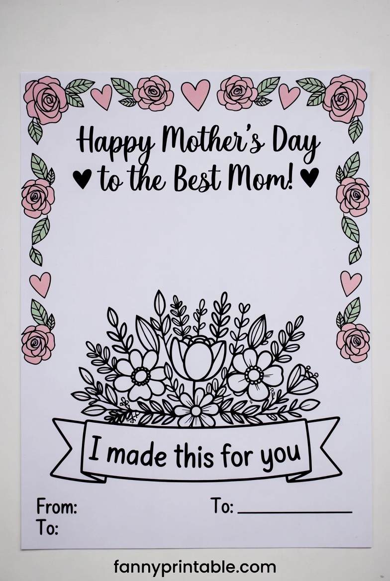 Mothers Day Printable Worksheets 2 Mother's Day Printable Worksheets (2)