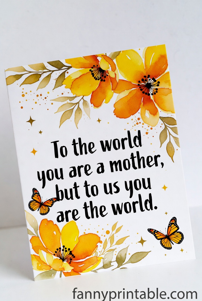 Mother's Day Sayings For Card - Fanny Printable (4)