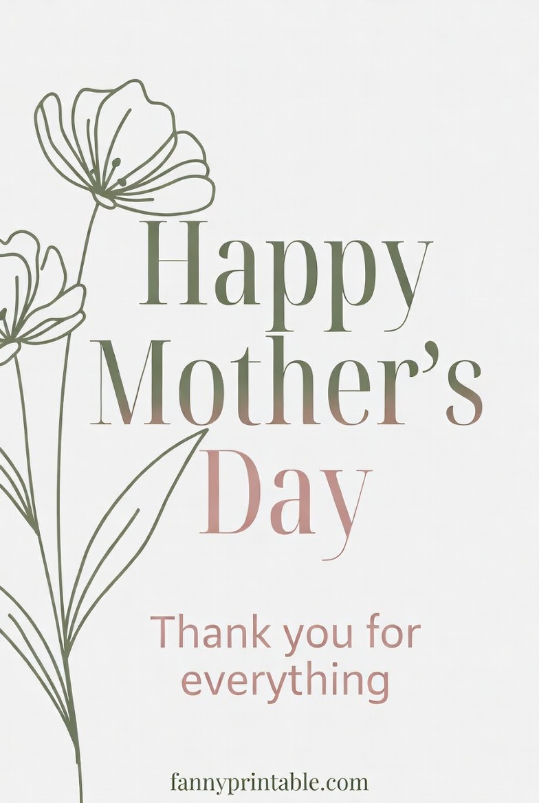 Mothers Day Sign Printable Fanny Printable 4 Mother's Day Sign Printable - Fanny Printable (4)