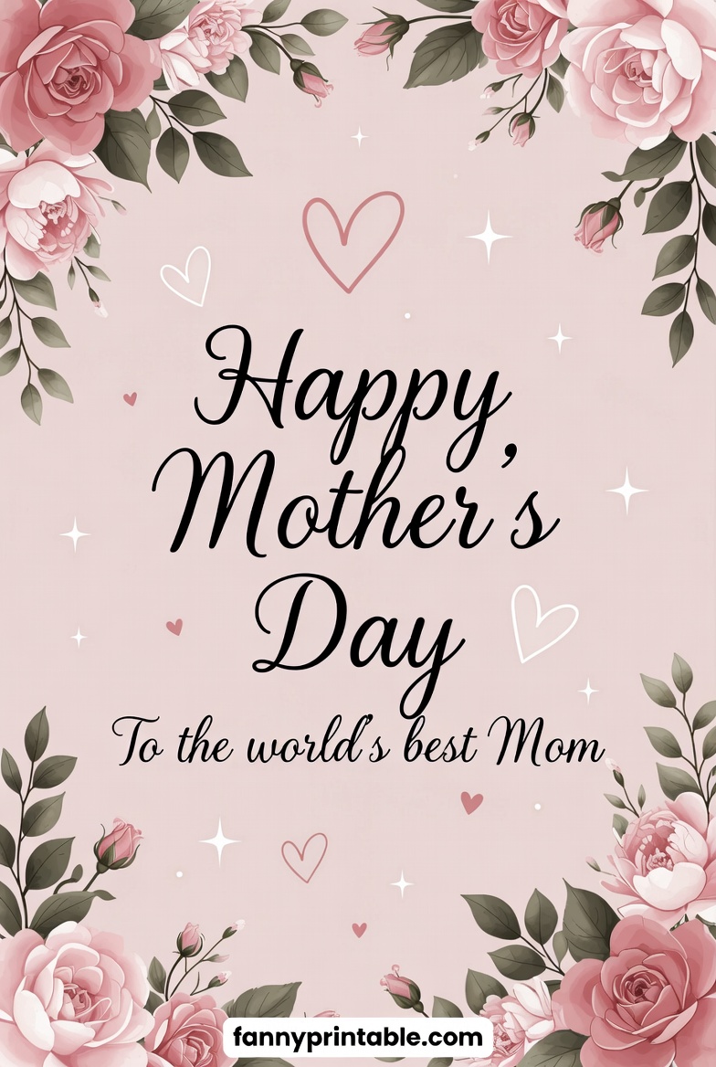 Mother's Day Template - Fanny Printable (3)