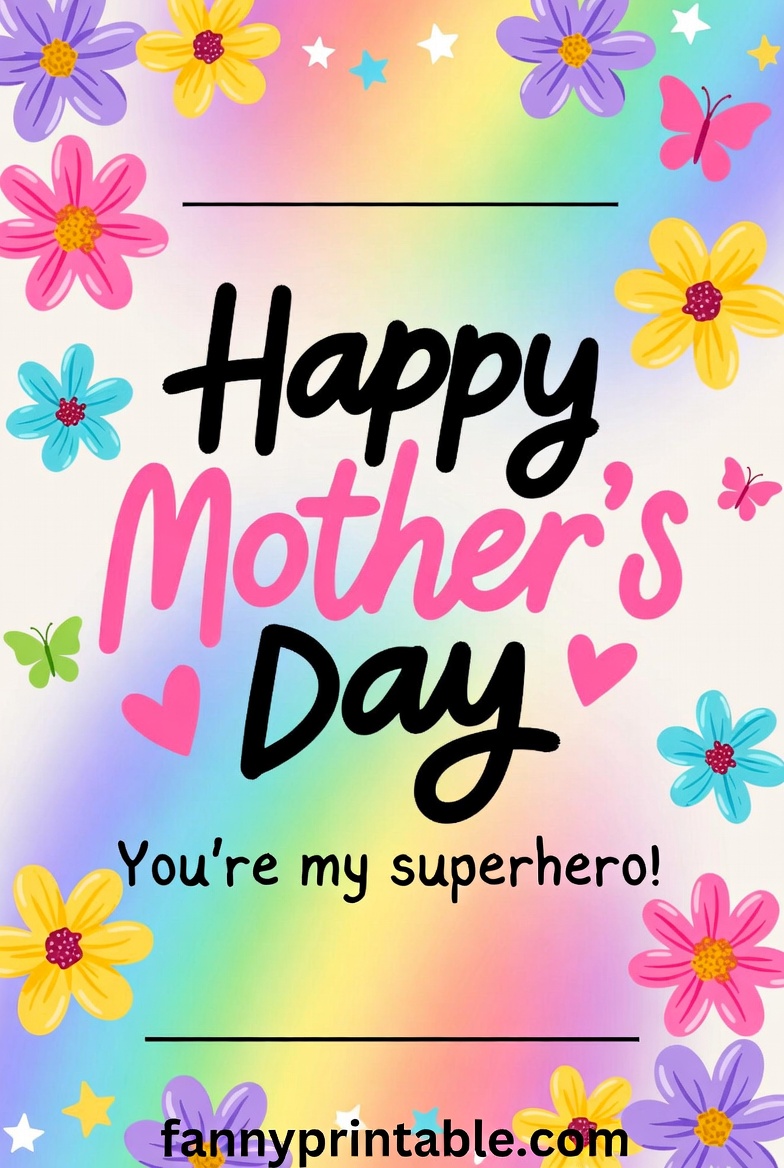 Mother's Day Template - Fanny Printable (4)