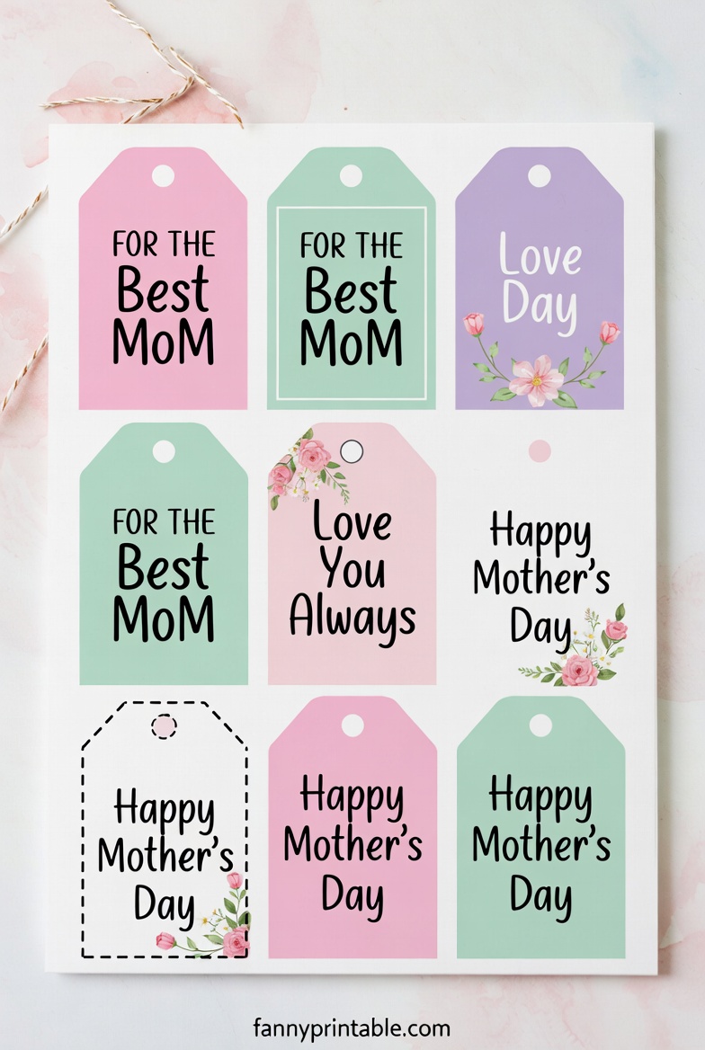 Mother's Day Template Printable - Fanny Printable (3)