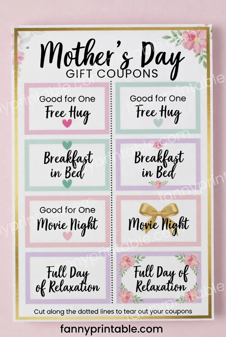 Mother's Day Template Printable - Fanny Printable (4)