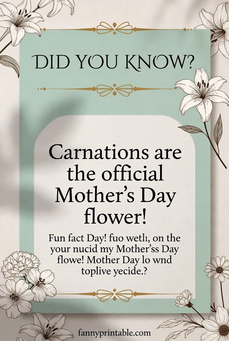 Mother's Day Trivia - Fanny Printable (2)