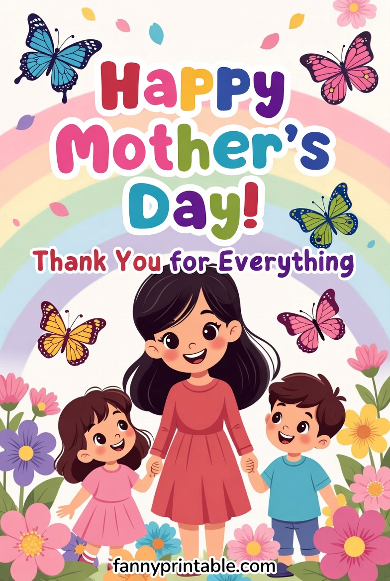 Mother's Day Wishes - Fanny Printable (3)