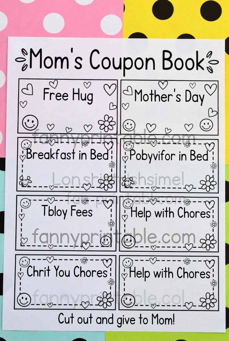Mother's Day Worksheet - Fanny Printable (1)